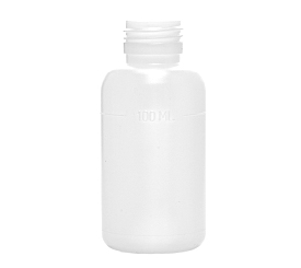100 ml X 28 mm Round HDPE Bottle 16 g EBM