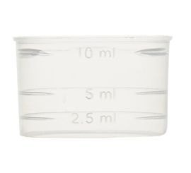 25 mm 10 ml Measuring Cup For Screw Cap